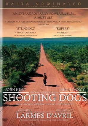 Shooting Dogs - Canadian DVD movie cover (thumbnail)