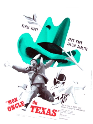 Mon oncle du Texas - French Movie Poster (thumbnail)
