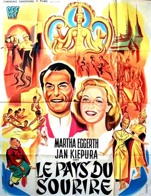 Das Land des L&auml;chelns - French Movie Poster (thumbnail)