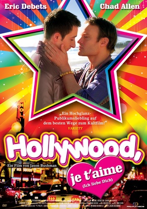 Hollywood, je t&#039;aime - German Movie Cover (thumbnail)
