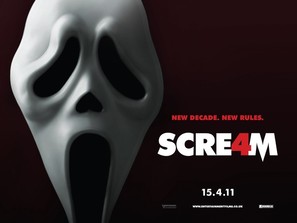 Scream 4 - British Movie Poster (thumbnail)
