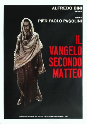 Il vangelo secondo Matteo - Italian Movie Poster (thumbnail)