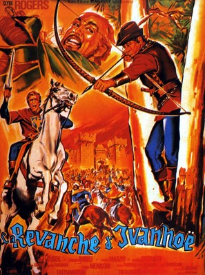 Rivincita di Ivanhoe - French Movie Poster (thumbnail)