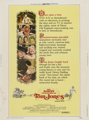 The Bawdy Adventures of Tom Jones - Movie Poster (thumbnail)