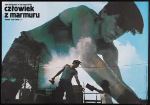 Czlowiek z marmuru Poster