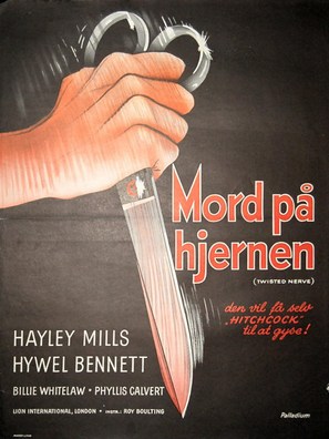 Twisted Nerve - Danish DVD movie cover (thumbnail)