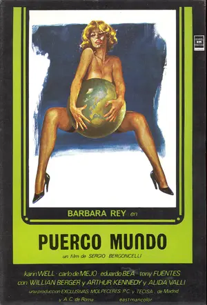 Porco mondo - Spanish Movie Poster (thumbnail)