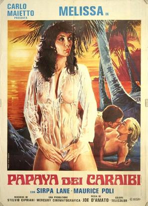 Papaya dei Caraibi - Italian Movie Poster (thumbnail)