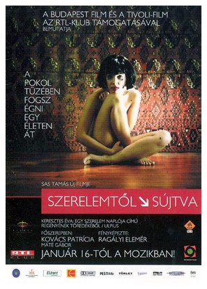 Szerelemt&ouml;l s&uacute;jtva - Hungarian poster (thumbnail)