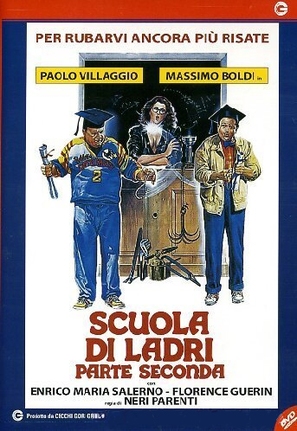 Scuola di ladri - parte seconda - Italian DVD movie cover (thumbnail)
