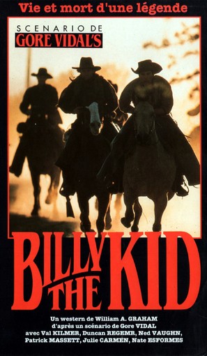 Billy the Kid - French VHS movie cover (thumbnail)