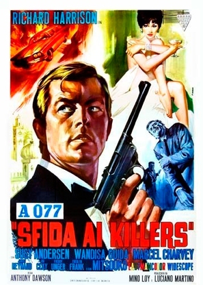 A 077, sfida ai killers - Italian Movie Poster (thumbnail)