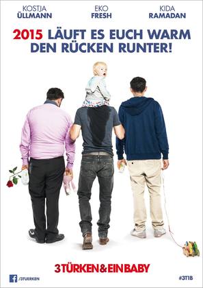 3 T&uuml;rken und 1 Baby - German Movie Poster (thumbnail)