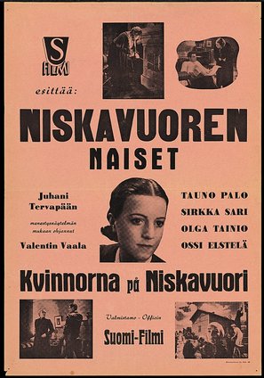 Niskavuoren naiset - Finnish Movie Poster (thumbnail)