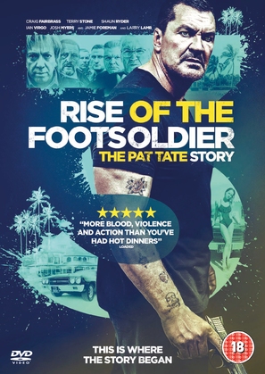 Rise of the Footsoldier 3 - British DVD movie cover (thumbnail)