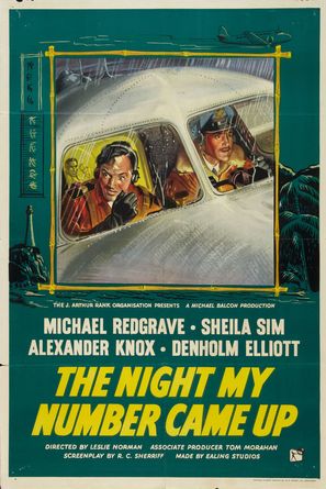 The Night My Number Came Up - British Movie Poster (thumbnail)