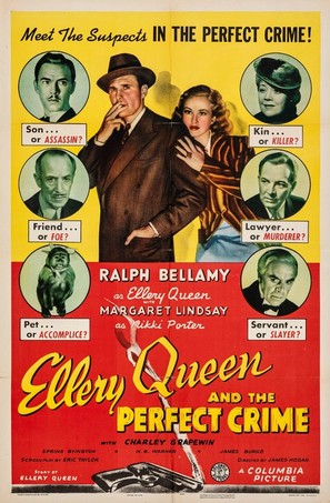 Ellery Queen and the Perfect Crime - Movie Poster (thumbnail)
