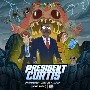 "President Curtis" Poster