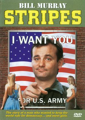 Stripes - DVD movie cover (thumbnail)