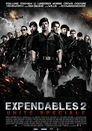 The Expendables 2 - Belgian Movie Poster (thumbnail)