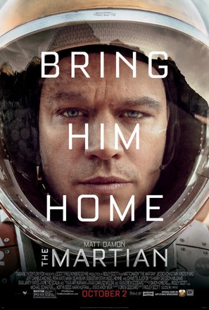 The Martian - Theatrical movie poster (thumbnail)