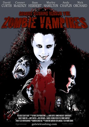 &quot;Gabriel Cushing Versus the Zombie Vampires&quot; - British Movie Poster (thumbnail)
