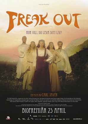 Freak Out - Swedish Movie Poster (thumbnail)
