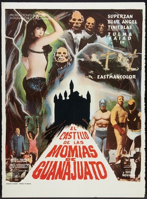 El castillo de las momias de Guanajuato - Mexican Movie Poster (thumbnail)