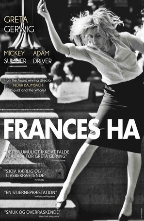 Frances Ha - Danish Movie Poster (thumbnail)