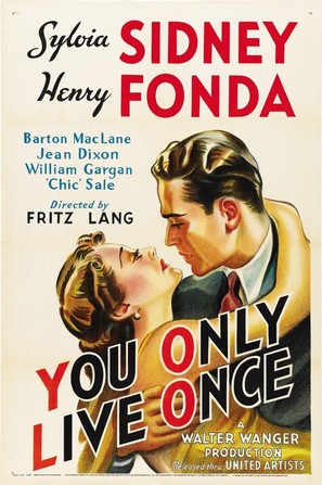 You Only Live Once - Movie Poster (thumbnail)