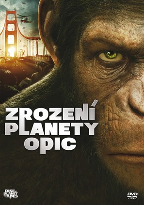 Rise of the Planet of the Apes - Czech DVD movie cover (thumbnail)