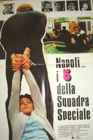 Napoli... i 5 della squadra speciale - Italian Movie Poster (thumbnail)
