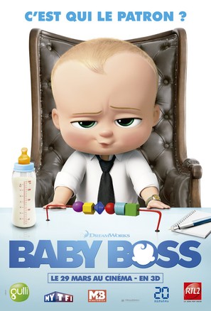 The Boss Baby - French Movie Poster (thumbnail)