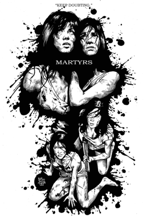 Martyrs - German Movie Poster (thumbnail)