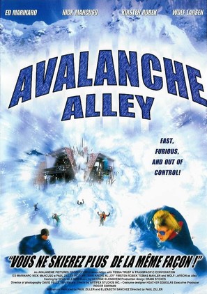 Avalanche Alley - French DVD movie cover (thumbnail)