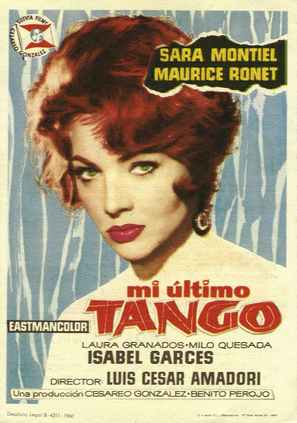 Mi &uacute;ltimo tango - Spanish Movie Poster (thumbnail)