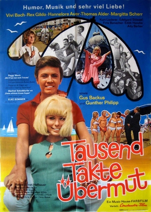 Tausend Takte &Uuml;bermut - German Movie Poster (thumbnail)