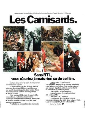 Les camisards - French Movie Poster (thumbnail)