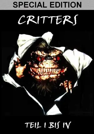 Critters - German DVD movie cover (thumbnail)