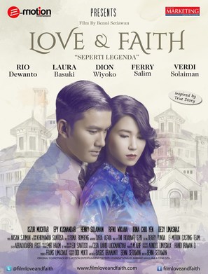 LOVE and FAITH - Indonesian Movie Poster (thumbnail)