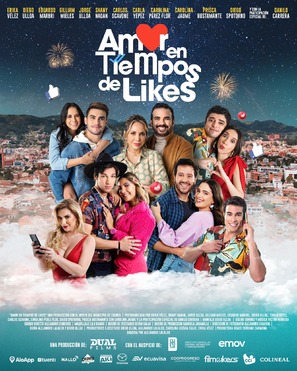Amor en Tiempos de Likes - Ecuadorian Movie Poster (thumbnail)