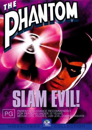 The Phantom - Australian DVD movie cover (thumbnail)