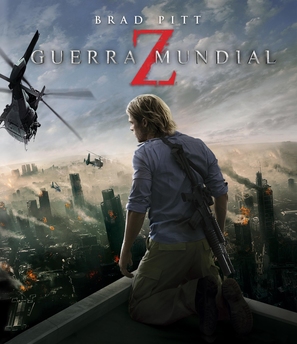 World War Z - Brazilian Blu-Ray movie cover (thumbnail)