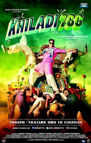 Khiladi 786 - Indian Movie Poster (thumbnail)