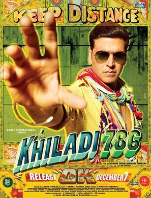 Khiladi 786 - Indian Movie Poster (thumbnail)