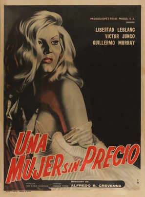 Una mujer sin precio - Mexican Movie Poster (thumbnail)