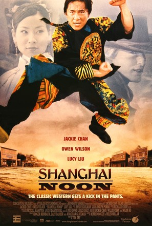 Shanghai Noon - British Movie Poster (thumbnail)