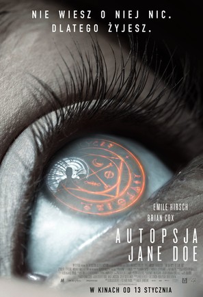 The Autopsy of Jane Doe - Polish Movie Poster (thumbnail)