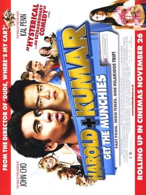 Harold &amp; Kumar Go to White Castle - British Movie Poster (thumbnail)