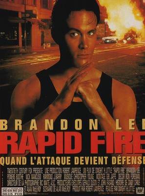 Rapid Fire - French Movie Poster (thumbnail)